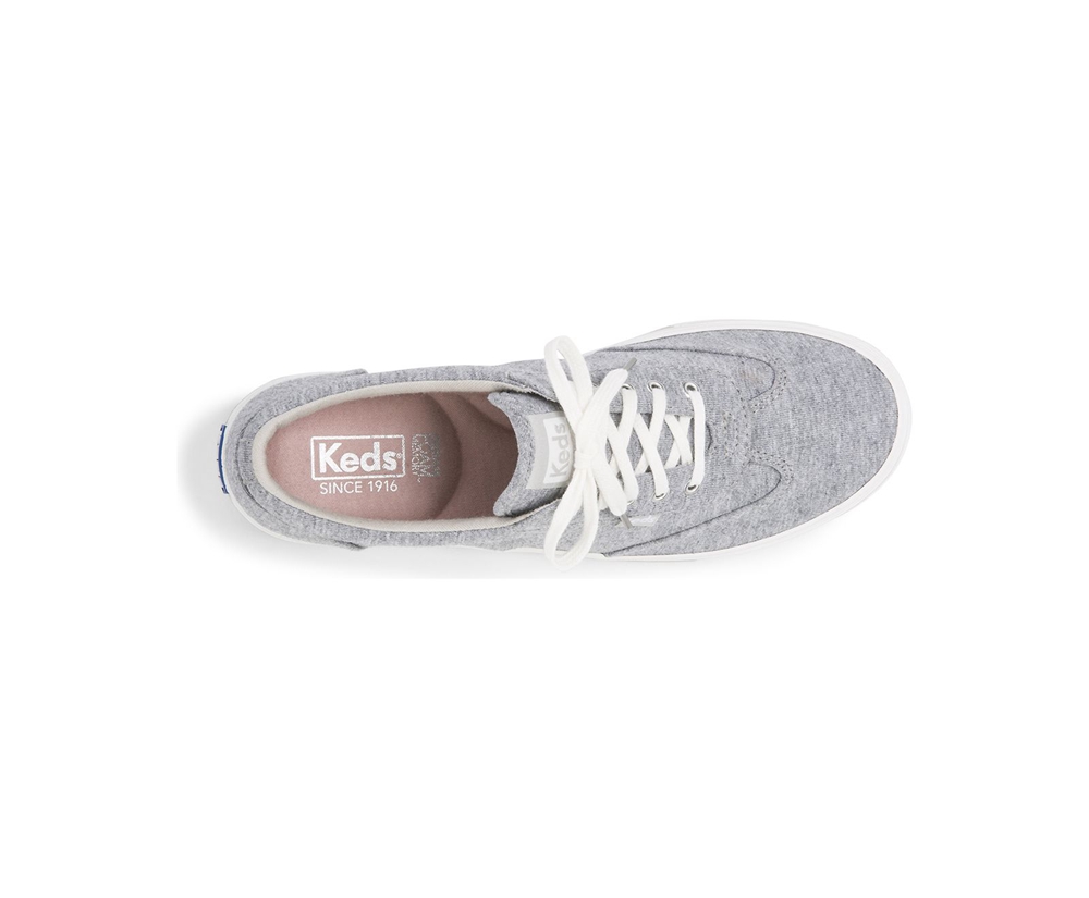 Keds Womens Sneakers Grey - Courty Jersey - 713GWQODL